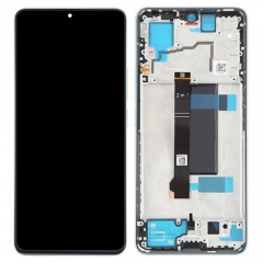 TOUCHSCREEN + DISPLAY LCD + FRAME BLUE FOR XIAOMI REDMI NOTE 13 PRO 5G/POCO X6 5G ORIGINAL