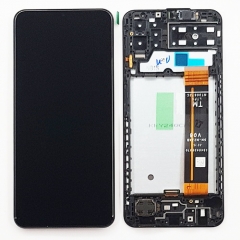 TOUCHSCREEN + DISPLAY LCD + FRAME PER SAMSUNG GALAXY A13 A137F NERO