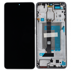 TOUCHSCREEN + DISPLAY LCD + FRAME ORO PER XIAOMI POCO F6 5G ORIGINALE