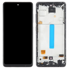 TOUCHSCREEN + DISPLAY LCD + FRAME NERO PER SAMSUNG GALAXY A52 5G A528B/A526B/A525F COMPATIBILE TFT