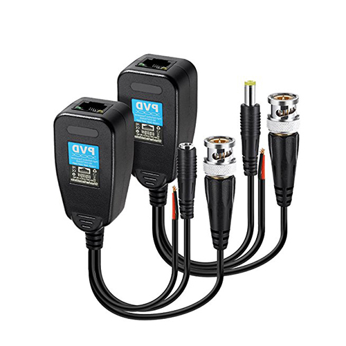 1CH Passive Power+Video+Data Balun, AHD+CVI+TVI+CVBS