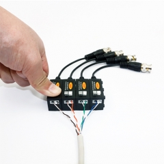 1CH Passive Video Balun, 4MP, AHD+CVI+TVI+CVBS