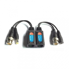 1CH Power+Video Balun, 8MP, AHD+CVI+TVI+CVBS