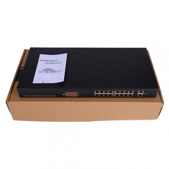 18 Ports PoE Switch, 10/100M, Visible Power
