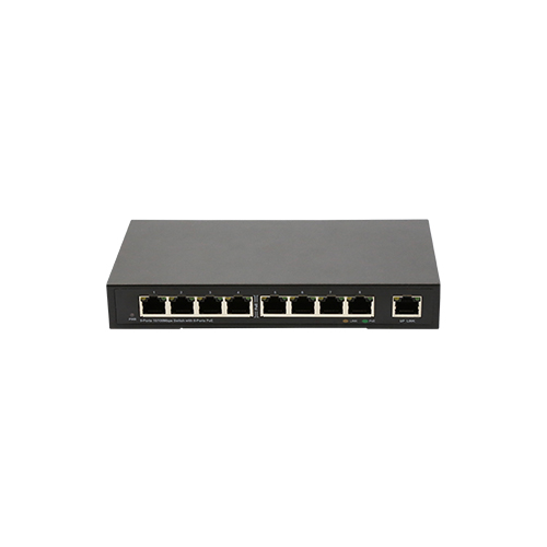 9 Ports PoE Switch, 10/100M