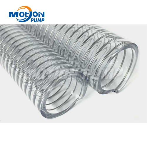 Steel wire refinforced clear hose, bending connection tubes, flexible swivel connector