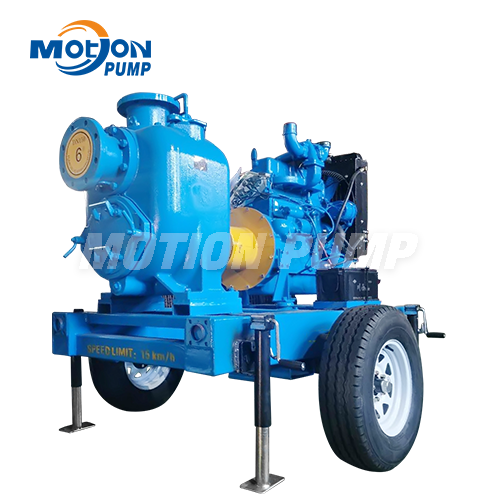 ST6 SELF PRIMING CENTRIFUGAL PUMP SUPER TRASH SERIES