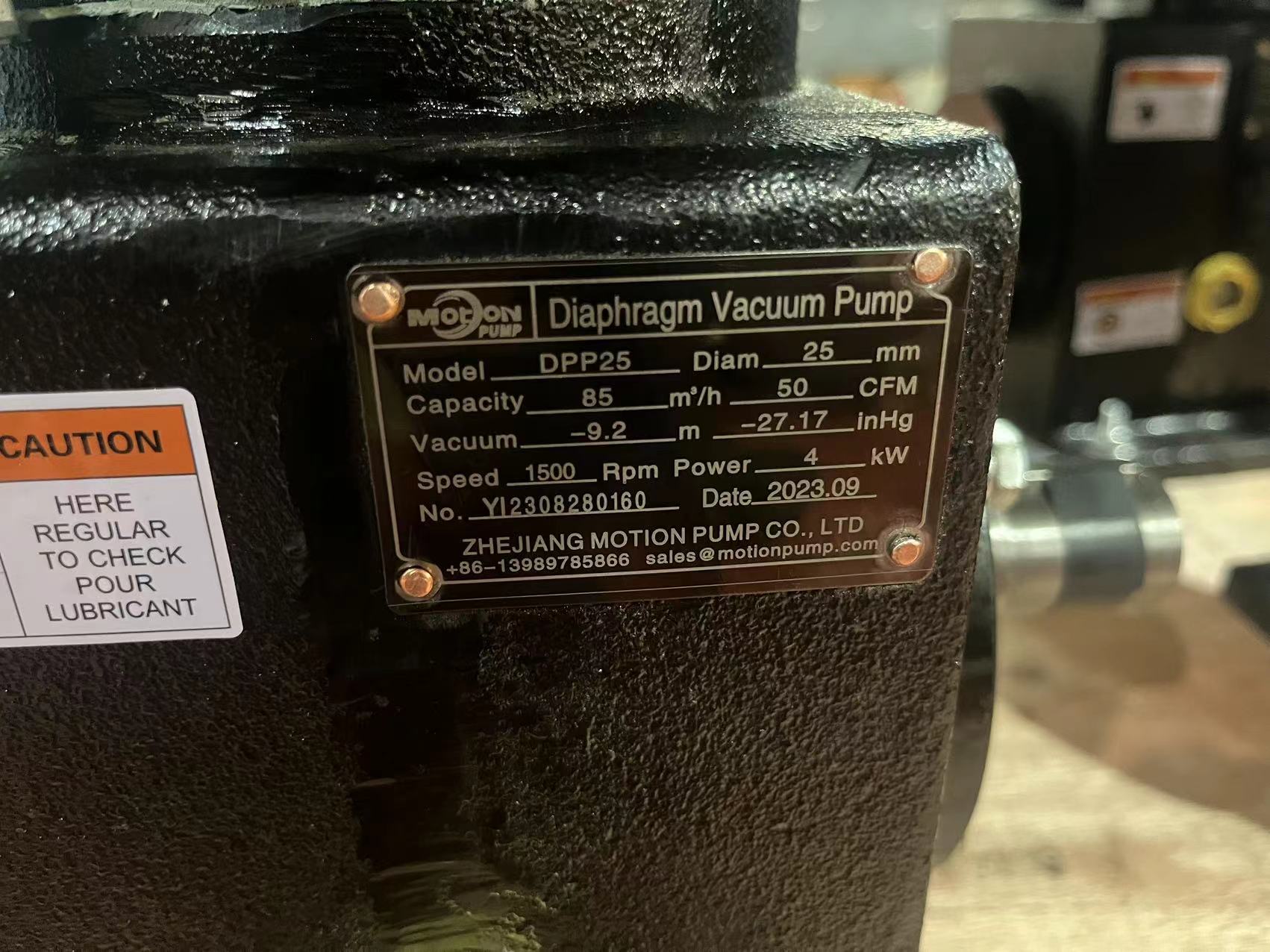 Vacuum Prime Pumps to customer from USA