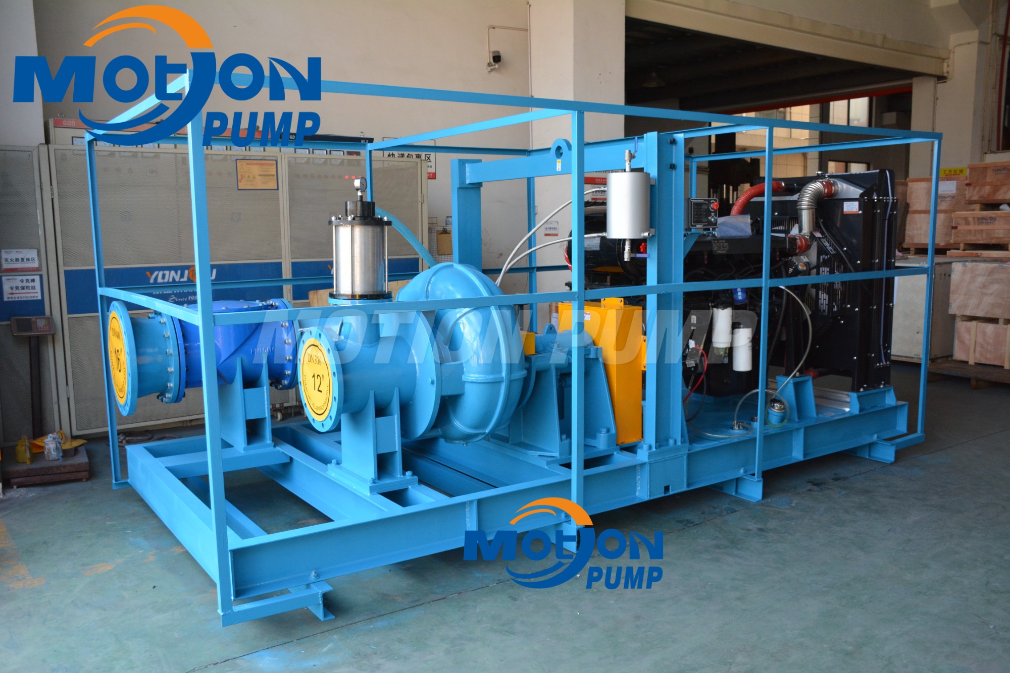 New vacuum prime dewateirng pump is ready to delivery
