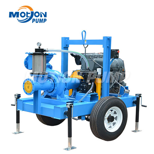 YP150RS Dry Prime Dewatering Pump Vacuum Assisted Priming Dewatering Pump
