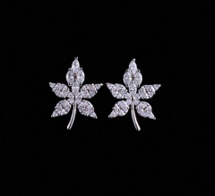 925 silver needle earrings