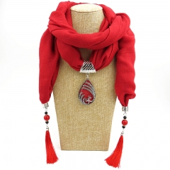 Scarf necklace
