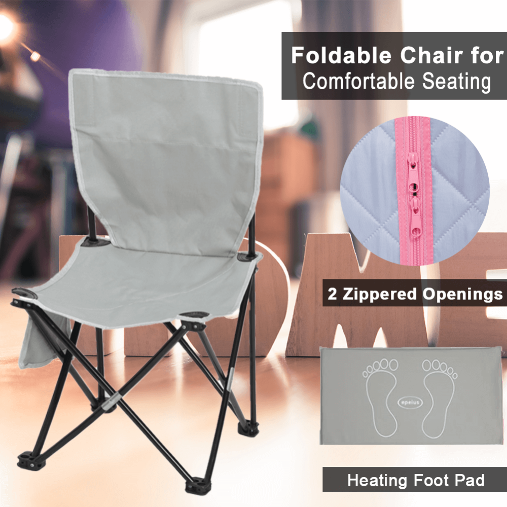 Xmatch Portable Far Infrared Sauna Tent, Full Size 700W, Max 60 Min Session Wire Controller (Infrared/Gray)