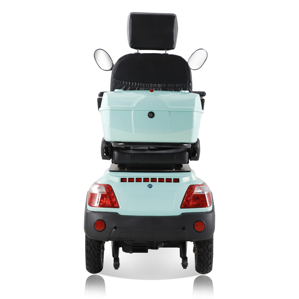 Xmatch Mobility Scooters for Adults & Seniors, Heavy Duty 4-Wheels 3 Speed Electric Powered Device 800W Elderly Scooters 550 lbs Capacity w/Rear Lockbox & Adjustable Seat