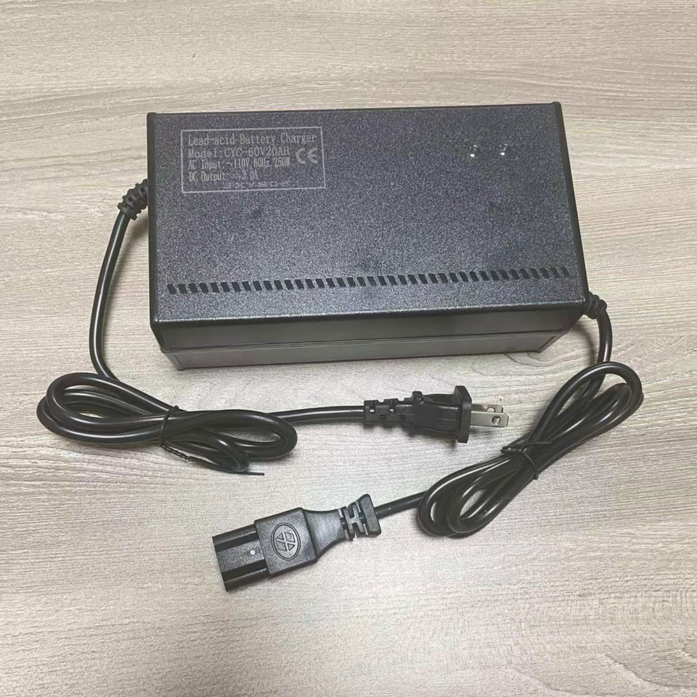 48V20AH Battery Charger, Quick Charger Lead-acid Battery Charger Input Voltage AC110V