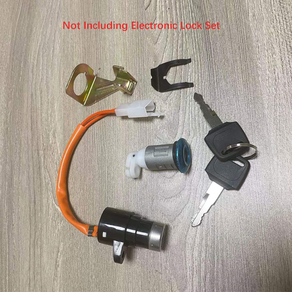 Electric Mobility Scooters Lock, Mobility Scooters Spare Start Power Switch Lock Accessories with 2 Keys