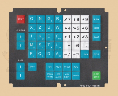 A98L-0001-0568#T Membrane Operator Keypad