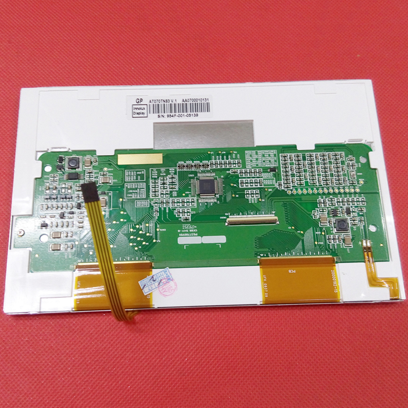 7-Inch TTL 40-Pin 800x480 LCD Display For Innolux AT070TN83 V.1 – Resistive Touch Screen Panel