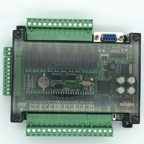 FX3U-24MR high speed domestic PLC industrial control board with case with 485 communication