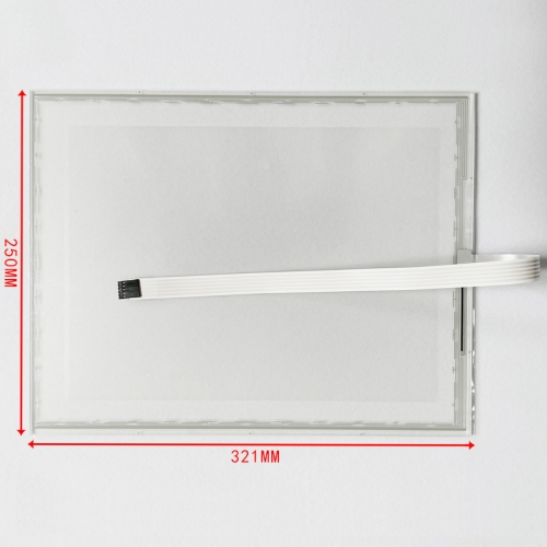 13.2" 5 wire Touch Screen Glass for ELO E602399 SCN-A5-FLT13.2-001-0H1-R