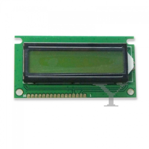 DMC-16202NY-LY-BJE-BLN 2.3" 16x2 Mono LCD Display Module