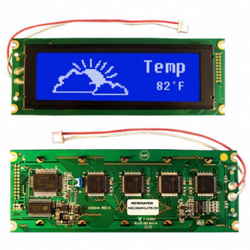 NHD-24064WG-ATMI-VZ 240*64 FSTN-LCD Display Modules NHD-24064WG-ATMI-VZ#