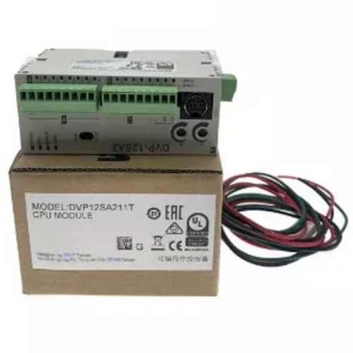 New Programmable Controller PLC CPU Module Delta DVP12SA211T PLC 24VDC 8DI 4DO Transistor