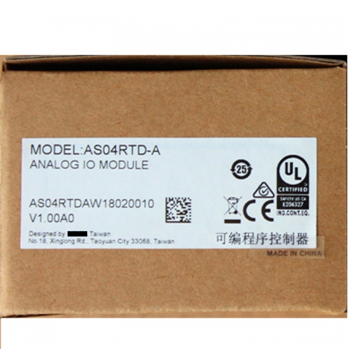 Delta AS04RTD-A PLC Extension Module IO Module New in box