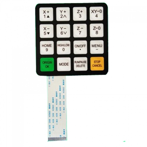 New Key Film Button for RichAuto A11 A12 A15 A18 DSP CNC controller parts