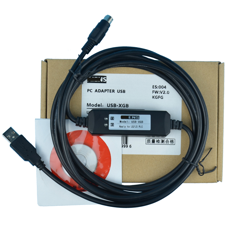 New Suitable For PLC Programming Cable Download Data Cable XGB XBC XBM ...