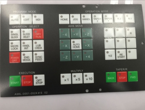 A98L-0001-0524#S 02 Fanuc Membrane Keypad film