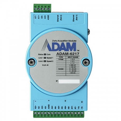 ADAM-6217-AE 8-ch Isolated A-nalog Input Modbus TCP Module