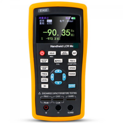 ET432 100KHZ Multifunction Handheld LCR Digital Bridge Meter