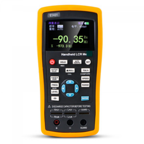 ET431 10KHZ Multifunction Handheld LCR Digital Bridge Meter