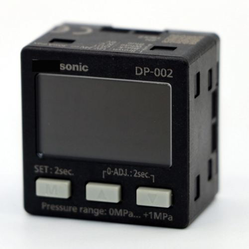 DP-002 Digital High Pressure Vacuum Type Sensor NPN for Gas 0 to 145 PSI (0.000 to +1.000 MPa)