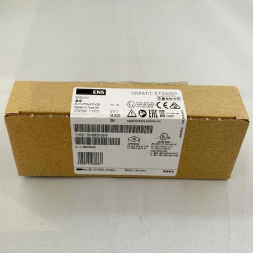 New BaseUnit 6ES7 193-6BP20-0BA0 6ES7193-6BP20-0BA0