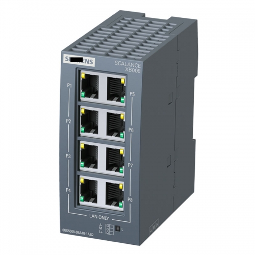 6GK5008-0BA10-1AB2 SCALANCE XB008 Unmanaged Industrial Ethernet Switch 6GK5 008-0BA10-1AB2