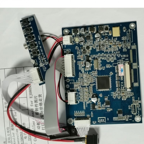 VGA AV LCD Controller Board for EJ080NA-05A EJ080NA-05B 8" 800*600 LCD Screen