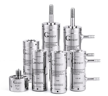 diamond interaction chamber