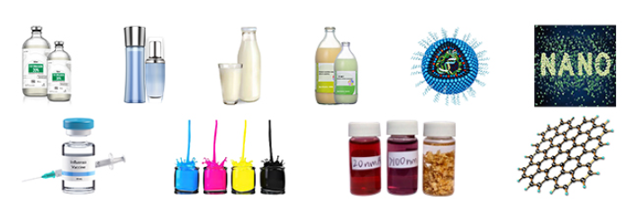 nanogenizer applications nanoparticle liposome nanoemulsion