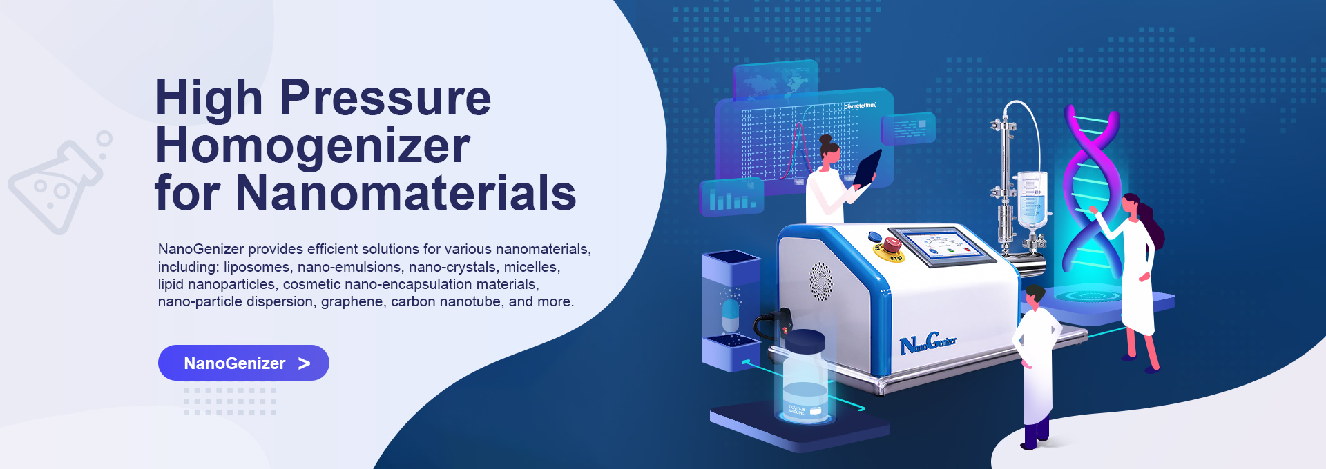 Genizer High Pressure Homogenizer