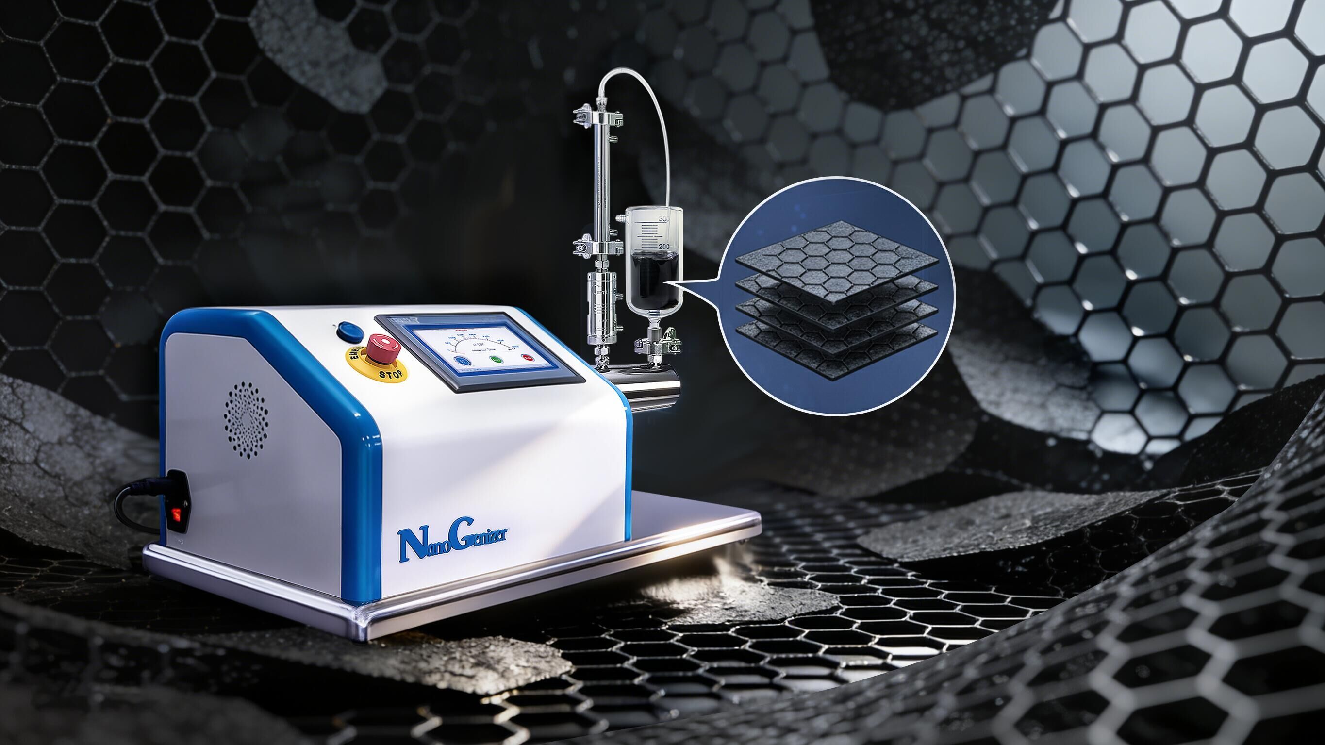 Graphene Exfoliation using NanoGenizer High Pressure Homogenizer