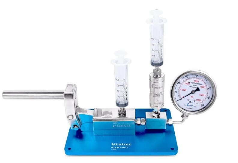 Hand Driven High Pressure Homogenizer for Nano Formulations (HandGenizer)