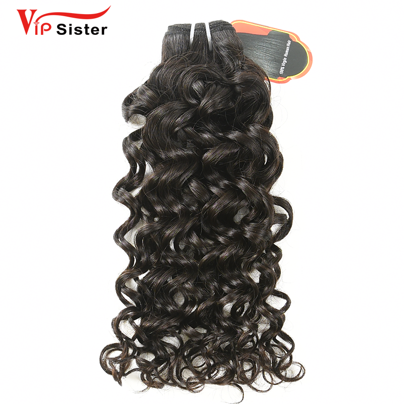 #1b Raw Malaysian Hair Weft italy curly