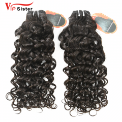 #1b Raw Malaysian Human Hair Weft italy curly