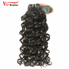 #1b Raw Peruvian Hair Weft italy curly