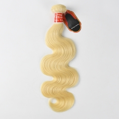 #613 Blonde European Raw  Hair Weft body wave