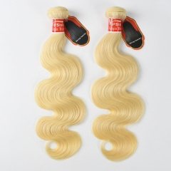 #613 Blonde Raw European Hair Weft body wave