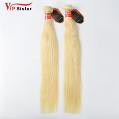 #613 Blonde Raw European Hair Weft Straight