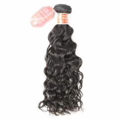 #1b Brazilian Virgin  Hair Weft indian curly